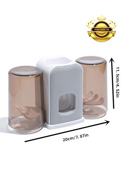 CNGZSHOP Οδοντόκρεμα 2 Cups Tile - Συσκευή κιτ αυτόματης αποστείρωσης και συμ...