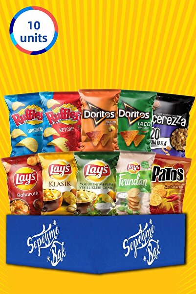 DORİTOS حزمة من 10 قطع من الرقائق المختلطة الإصدار 3