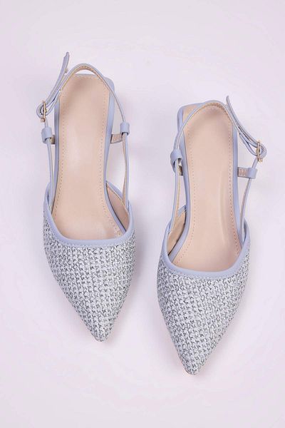 TRENDYOL SHOES Tocuri înalte albastre