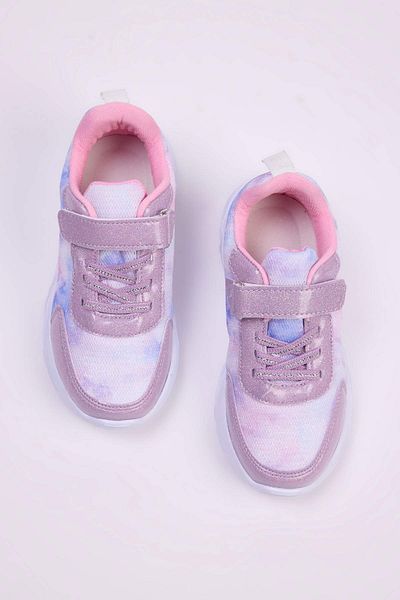 TRENDYOL SHOES Pantofi sport pentru fetiță cu talpă luminoasă liliac 
 TAKAW26SN00002