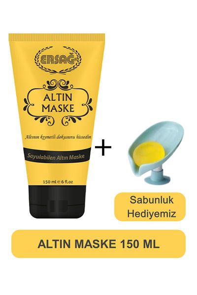 Ersağ Peelable Gold Mask 150 ml - Soap Dispenser Our Gift 287-08
