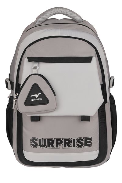 RKY SERENITY Relaxion Multi-Pocket Backpack with Pen Holder and Plush Accessories School Set