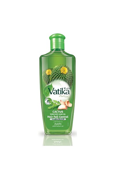 Vatika زيت الشعر الطبيعي الغني بالصبار للتحكم في تساقط الشعر 300 مل
