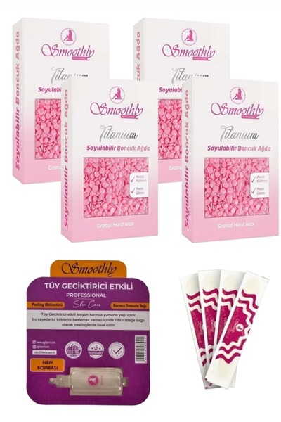 Smoothly YEDEK BONCUK 4 LÜ KARTONDA