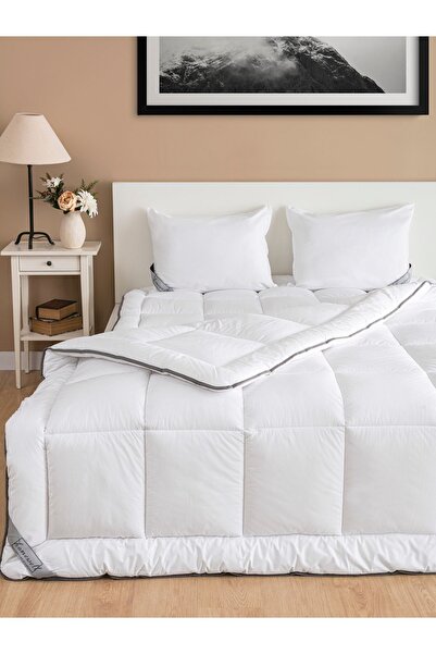 homewell 100% Pure Bamboo Hypoallergenic Double Quilt White