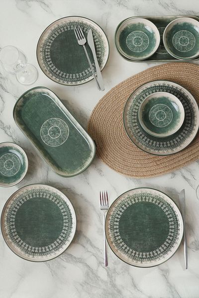 Keramika 10 Piece Maya Breakfast Set for 4 People 20789-90