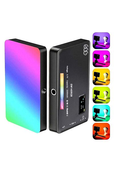 EGG Portable Led Camera Light - Full Color W140rgb 3200mah