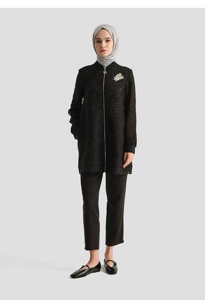 Armine Zippered Bronchial Stone Lined Tunic