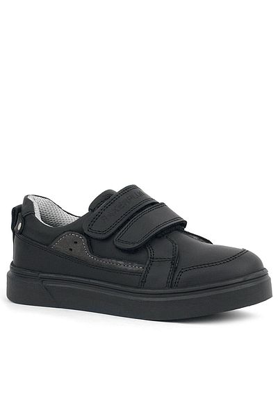 Rakerplus Pantofi pentru băieți din piele naturală cu velcro