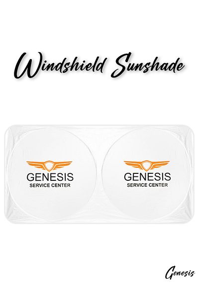 Genesis Ultimate Protection And Style Car Windshield Sunshade Keep Your Vehicle Cool And Shielded
