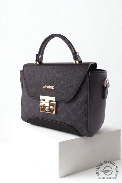 Armine Original Armine Premium Quality Women's Shoulder and Hand Bag Suitable for Daily Use 378 Black +1