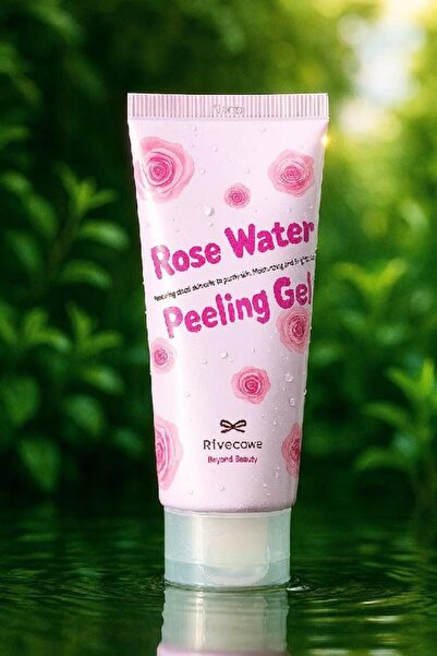RIVECOWE Brightening and Moisturizing Peeling Gel – Rose Water Peeling