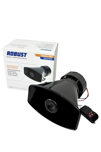 ROBUST Uzaktan Kumandalı Siren RKS2004 – 12V 100W