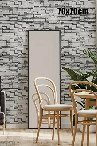 Bien Home Yeni Ürün, 70x77 Cm Beyaz 0,54M² 3d Kendinden Yapışkanlı Tuğla Duva...