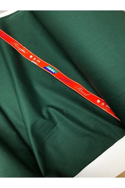 Sefaoğlu tekstil Single Sheet And Pillowcase, Poplin Fabric, Color Emerald Eat