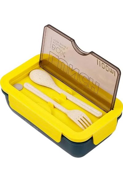 Toybox Lunch Box Kids, Bento Box Adult Lunch Box, Lunch Containers for Adults/Kids/Toddler, 1100ML