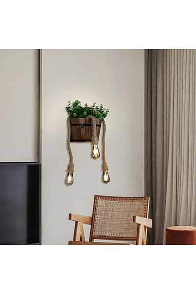 Hummer Wall Light with Ropes E27*3L
