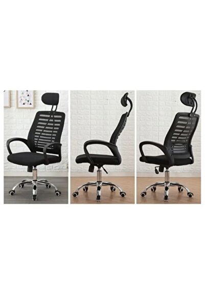 MAAS Adjustable Office Chair with Armrest and Head Support Pillow