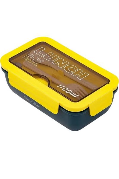 Toybox Lunch Box Kids, Bento Box Adult Lunch Box, Lunch Containers for Adults/Kids/Toddler, 1100ML
