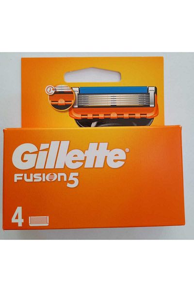 Gillette Fusion Spare Shaving Blade 4-Pack Cartridge