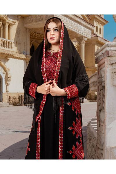 AFandina Royal Jewel Luxury Jalabiya A-324