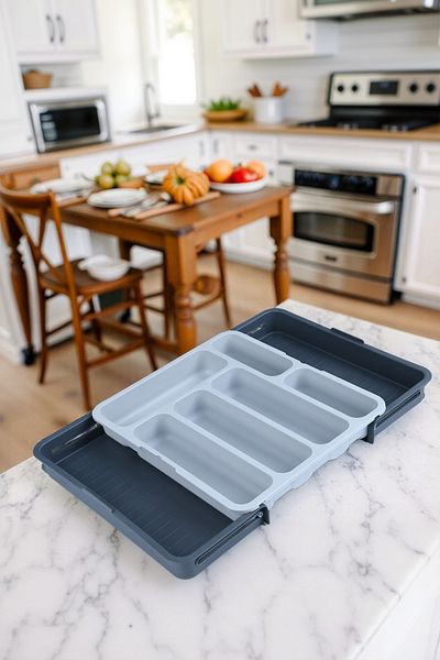 Hagen Premium A+ Ρυθμιζόμενη θήκη για μαχαιροπίρουνα στο συρτάρι Organizer Fork Spoon Knife Organizer
