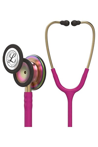 Littmann سماعة الطبيب الكلاسيكية III من 3M، لون قوس قزح، أنبوب توت العليق