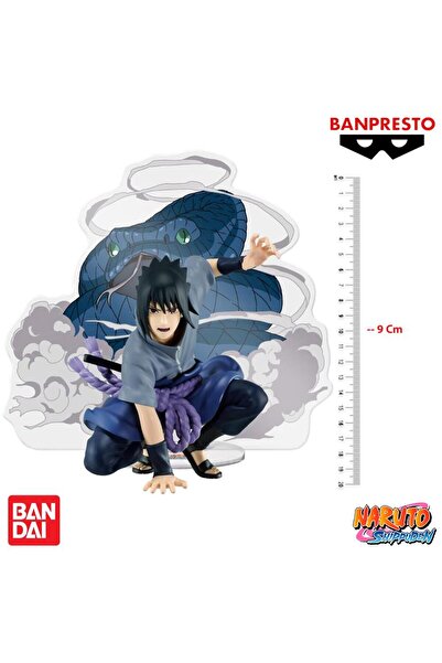 BANDAI Banpresto Panel Spectacle Naruto Shippuden - Sasuke Uchiha Statue 9cm