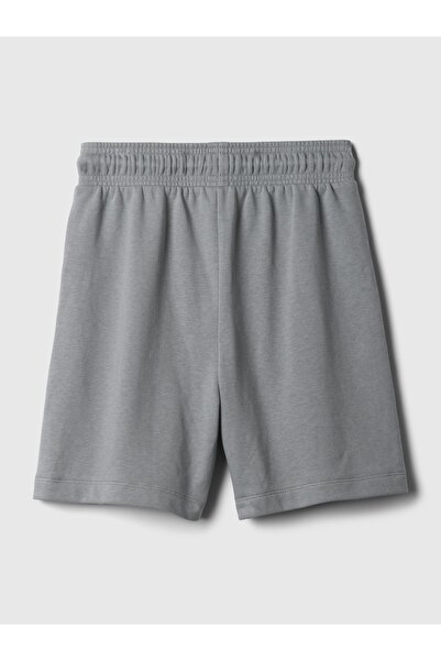 GAP Erkek Çocuk Gri Logo Sweat Şort