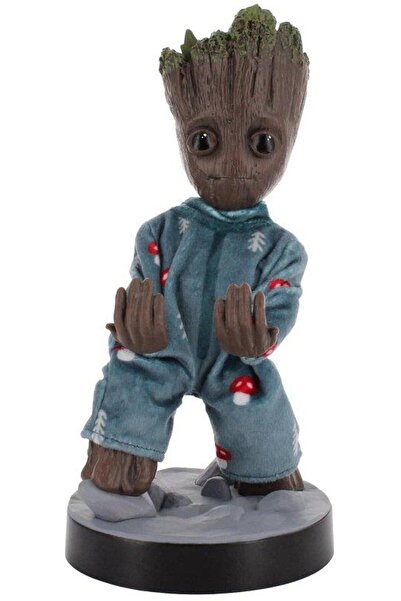 Cable Guys Guardians Of The Galaxy Toddler Groot In Pajamas Telefon Ve Joysti...