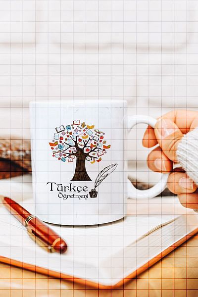 ÇELİKLER HEDİYE Turkish Teacher Printed Mug