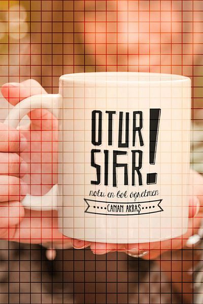 ÇELİKLER HEDİYE Otur Zero Note the Most Generous Teacher Printed Mug