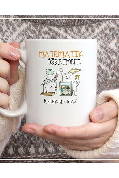 ÇELİKLER HEDİYE Math Teacher Printed Mug