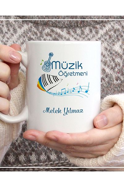 ÇELİKLER HEDİYE Music Teacher November 24 Printed Mug
