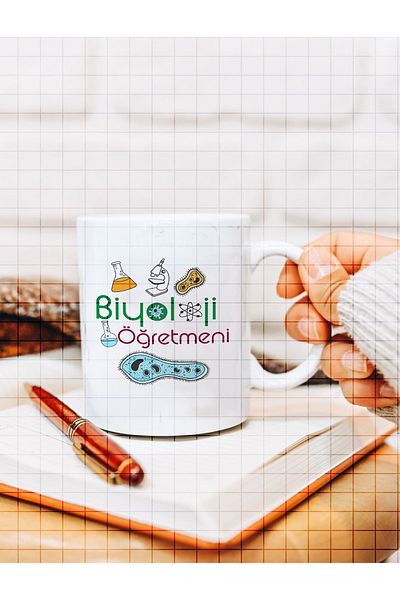 ÇELİKLER HEDİYE Biology Teacher Printed Mug