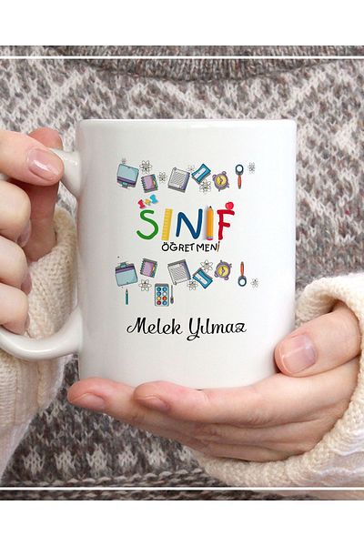 ÇELİKLER HEDİYE Classroom Teacher Printed Mug