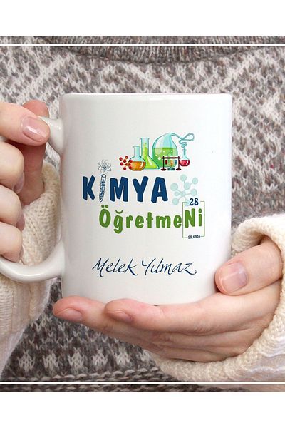 ÇELİKLER HEDİYE Chemistry Teacher Printed Mug