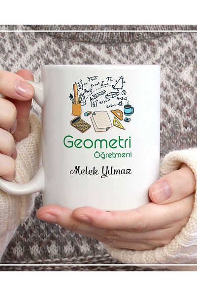 ÇELİKLER HEDİYE Geometry Teacher November 24 Printed Mug