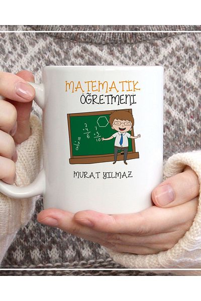 ÇELİKLER HEDİYE Math Teacher November 24 Printed Mug