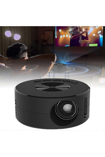 gaman USB Destekli LED Işıklı Projektör - Taşınabilir, Kompakt Ev Sineması