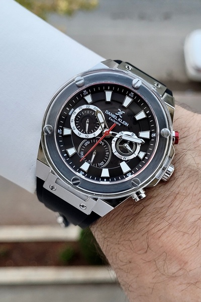 Daniel Klein Kasası Silver Kordonu Siyah Renk 24 Ay Garantili Fonksiyonları A...