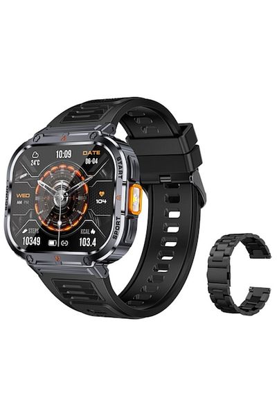 OEM Men's Smartwatch, 2.0" Screen, Bluetooth 5.3, Water-Resistant IP68