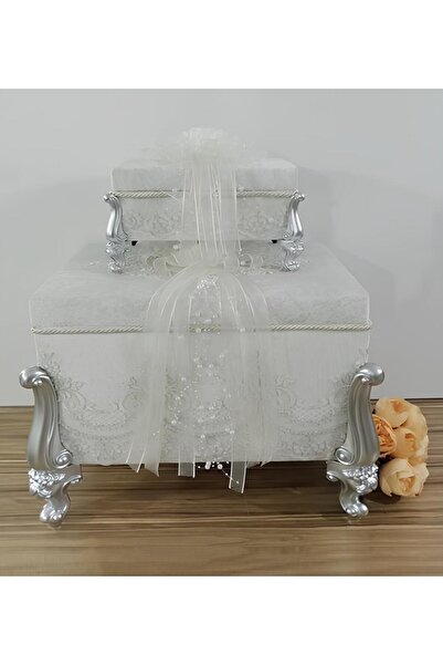 Sonem Çeyiz Çeyiz Sandığı Söz Nişan Bohça Gelin Damat Sandık 2li 0664