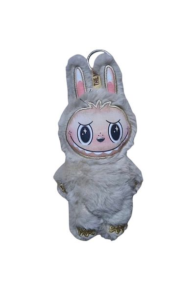 İLHANLAR Labubu Plush Toy 20 cm Labubu Keychain Bag Ornament