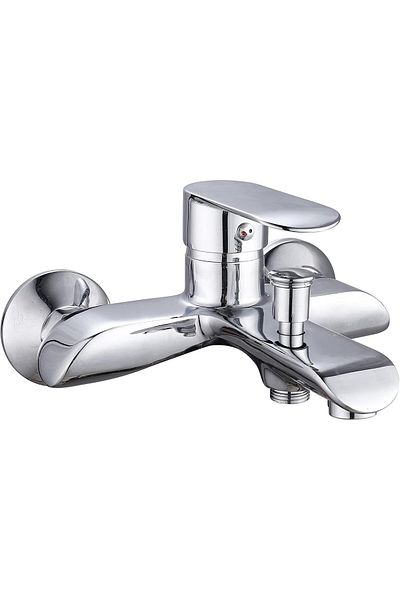 fitto Modern Shower Mixer with Manual Hand Shower Set by
