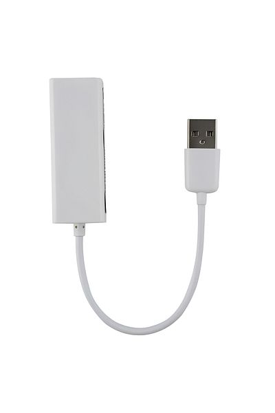 dalip Adaptor de retea, USB A tata la RJ45 mama, 10/100Mbps, Plug&Play, Alb