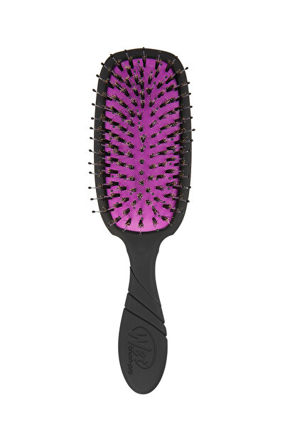 Wet Brush Βούρτσα μαλλιών / χτένα Pro Shine Enhancer Μαύρη