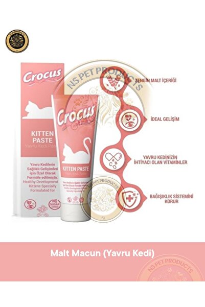 Genel Markalar Kitten Yavru Kedi Malt Macunu 100 gr – Tüy Yumağı Önleyici Destek