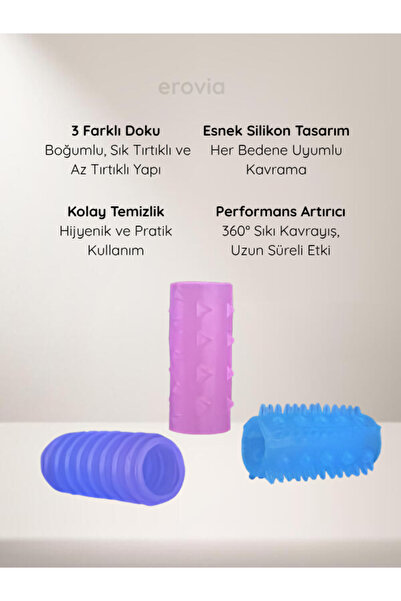 TACTIC 3’lü Penis Halkası + TACTIC Kayganlaştırıcı Jel HEDİYE
