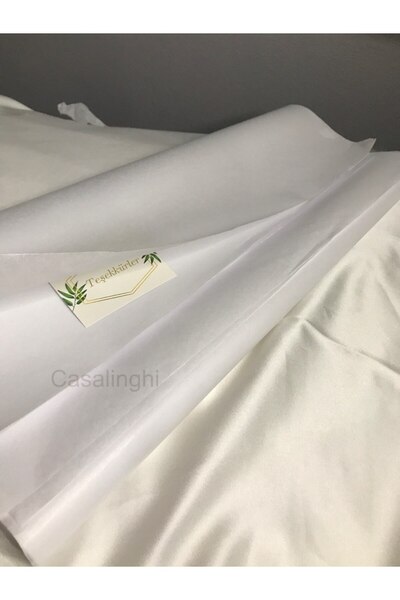 bisaccia Beyaz Pelur Kağıdı Beyaz White Tissue Paper Violeta 50x70 Cm - 25 Adet